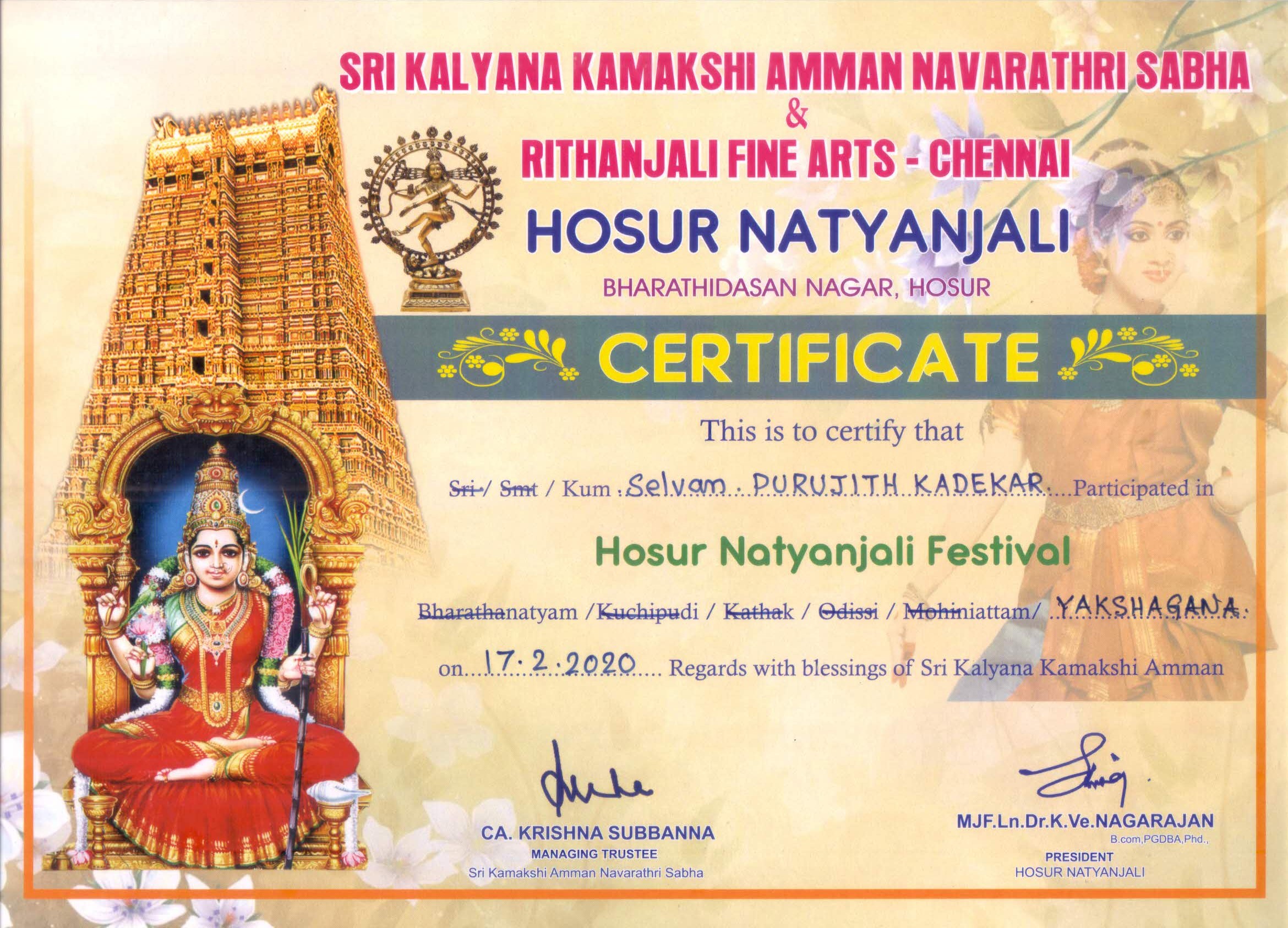 Yakshagana Workshop